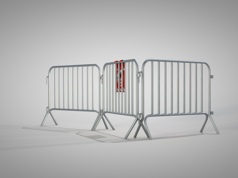 Barrier Temporary Fencing Modelo 3D