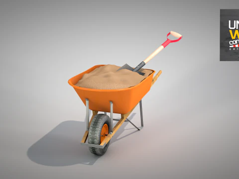 Carriola - costruzione Modello 3D