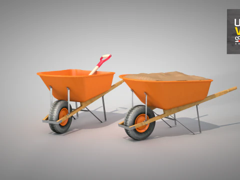 Carriola - costruzione Modello 3D