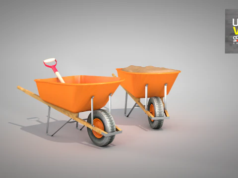 Carriola - costruzione Modello 3D