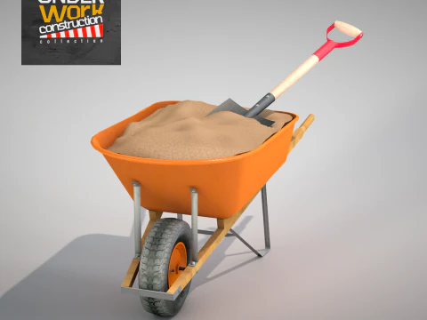 Carriola - costruzione Modello 3D