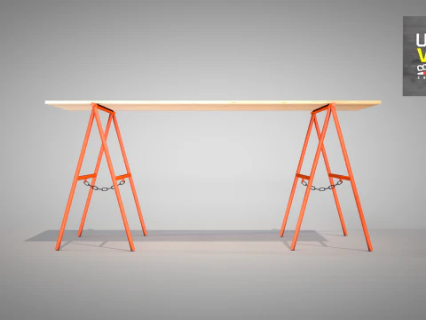 Cavalletto da costruzione Modello 3D