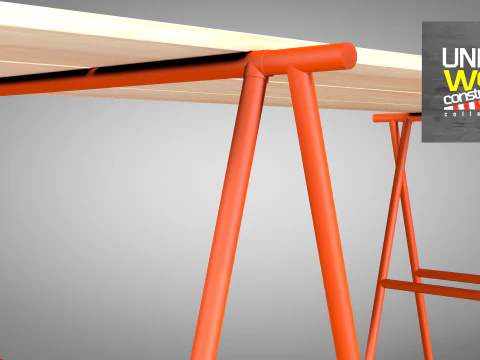 Construction Easel 3D Model
