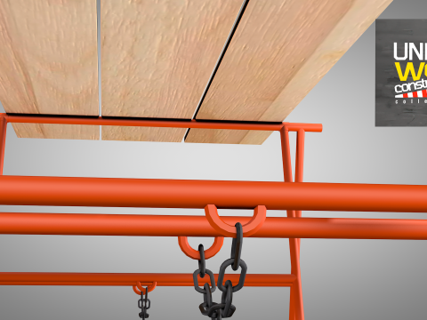 Construction Easel 3D Model