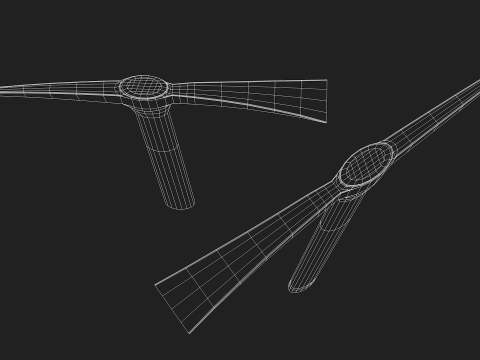 Construction Pickaxe Modèle 3D