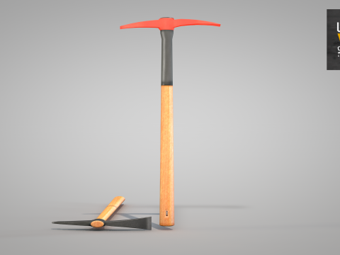 Construction Pickaxe Modèle 3D