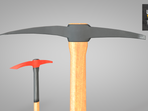 Construction Pickaxe Modèle 3D