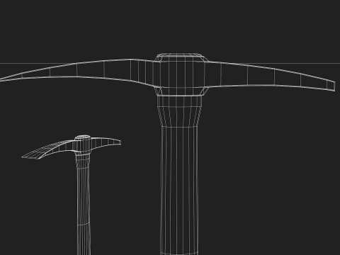 Construction Pickaxe Modèle 3D