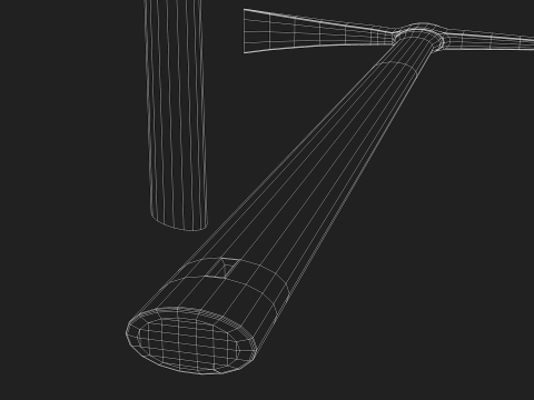 Construction Pickaxe Modèle 3D
