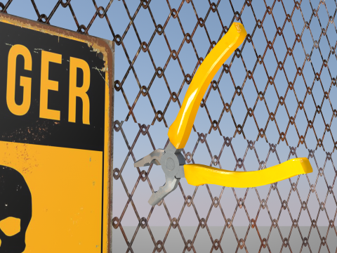 Construction Pliers Tool 3D Model