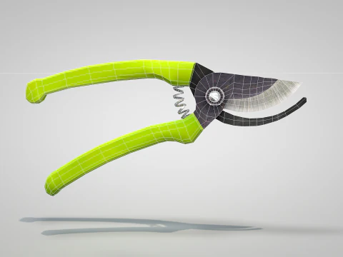 Garden Pliers 3D Model