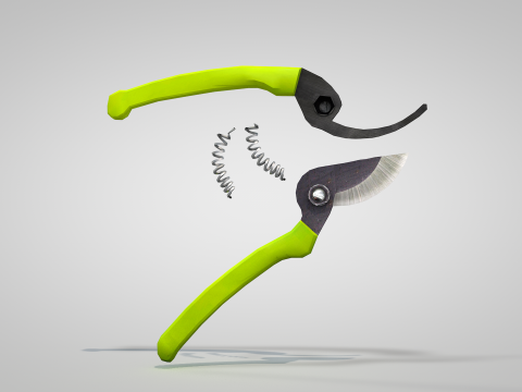 Garden Pliers Modello 3D