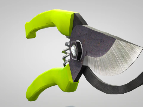 Garden Pliers 3D Model