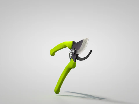 Garden Pliers 3D Model