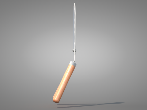 Garden Pruning Shears Model 3D