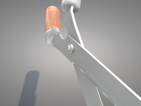 Garden Pruning Shears Model 3D