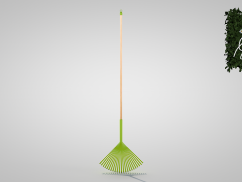 Garden Broom 3D Модель