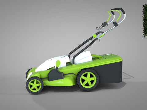 Garden Lawn Mower Modèle 3D