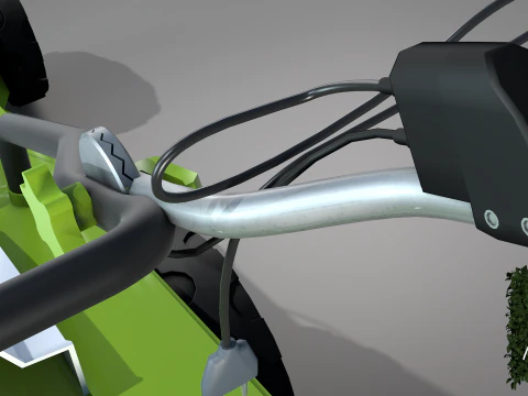 Garden Lawn Mower 3D Model