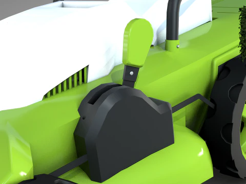 Garden Lawn Mower 3D Model