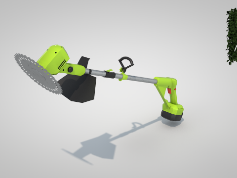 Garden Electric Trimmer Cordless Model 3D