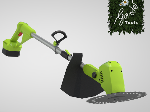 Garden Electric Trimmer Cordless Model 3D