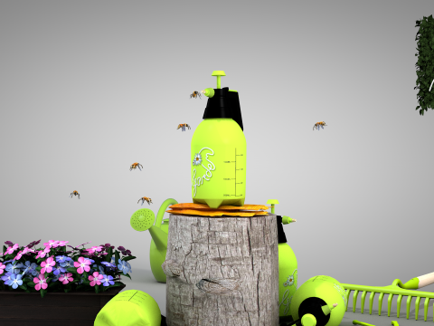 Garden - Hand Sprayer 3D Model