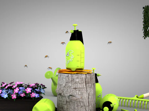 Garden - Hand Sprayer 3D Model