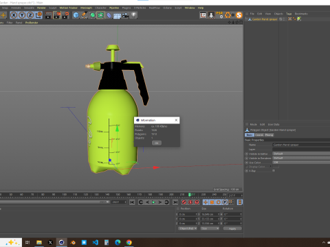 Garden - Hand Sprayer 3D Model