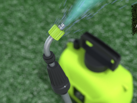 Garden Electric Sprayer 5L 3D Модель