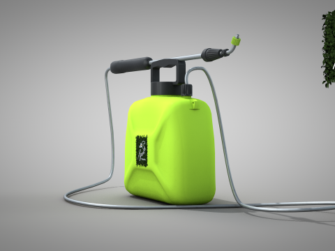 Garden Electric Sprayer 5L 3D Модель