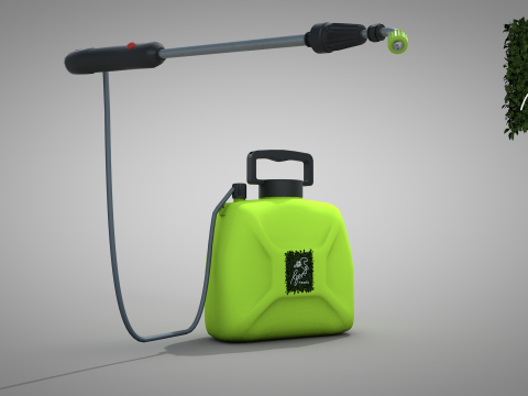 Garden Electric Sprayer 5L 3D Модель