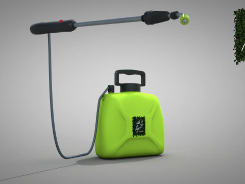 Garden Electric Sprayer 5L 3D Model