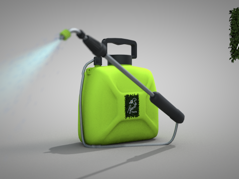 Garden Electric Sprayer 5L 3D Модель