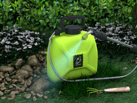 Garden Electric Sprayer 5L 3D Модель