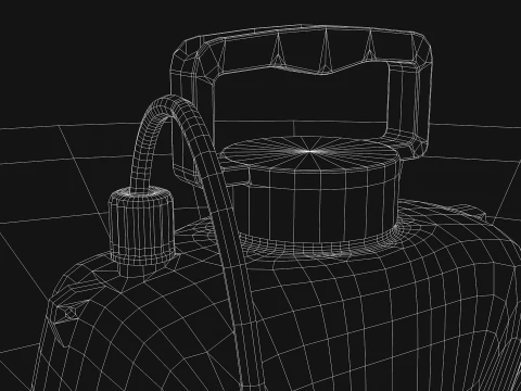 Garden Electric Sprayer 5L 3D Model