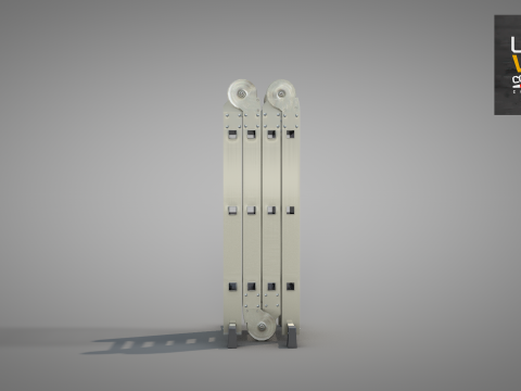 Construction - Multifunctional Ladder 3D-Modell