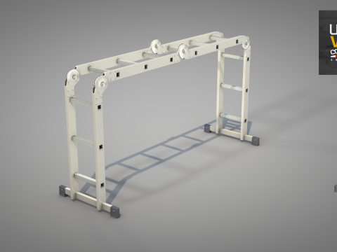 Construction - Multifunctional Ladder 3D-Modell