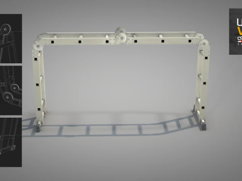 Construction - Multifunctional Ladder 3D Model