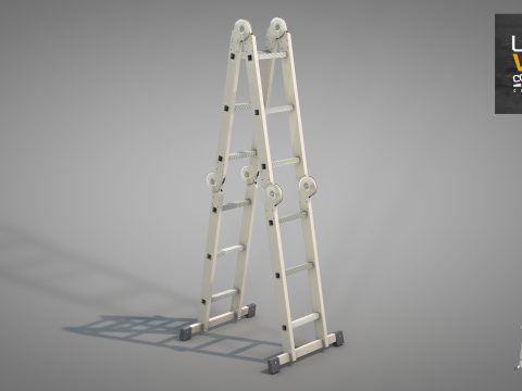 Construction - Multifunctional Ladder 3D-Modell