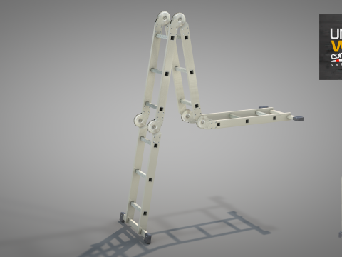 Construction - Multifunctional Ladder 3D-Modell