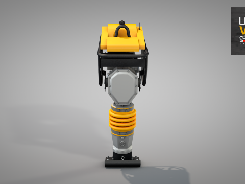 Construction - Tamping Rammer 3D 模型