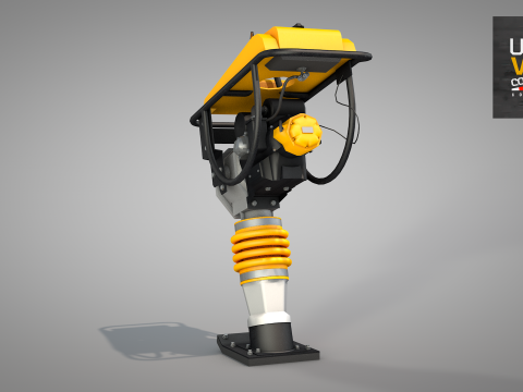 Construction - Tamping Rammer 3D 模型