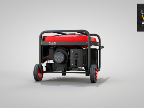 Construction - Generator Hub 10000w 3D 모델