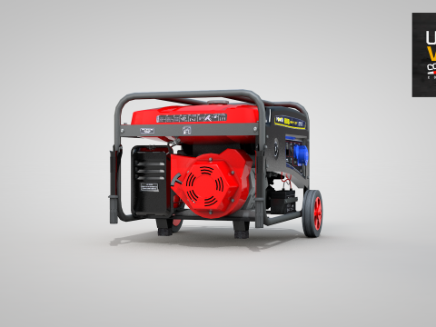 Construction - Generator Hub 10000w 3D 모델