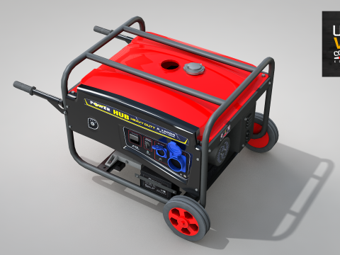 Construction - Generator Hub 10000w 3D 모델