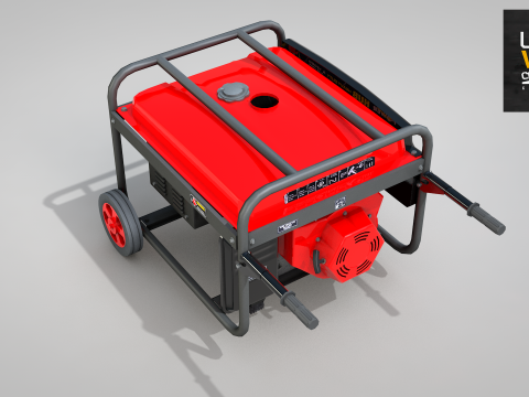 Construction - Generator Hub 10000w 3D 모델