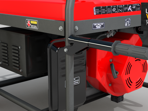Construction - Generator Hub 10000w 3D 모델