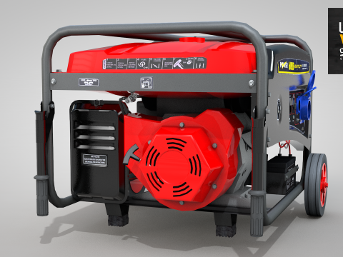 Construction - Generator Hub 10000w 3D 모델