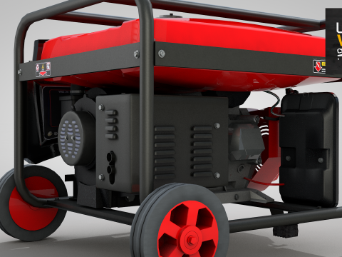 Construction - Generator Hub 10000w 3D 모델